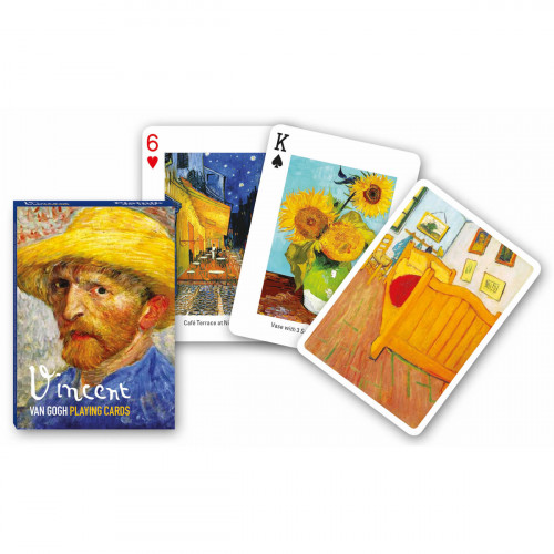 Carti de joc de colectie cu tema "Vincent van Gogh"